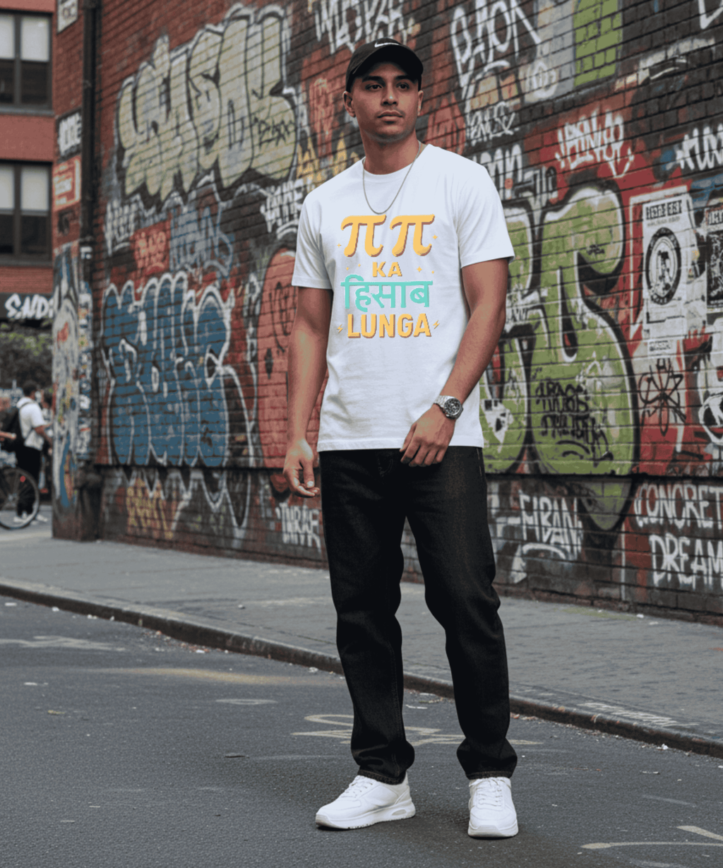 Classic Unisex  Pie Pie Ka Hisaab Lunga Tee